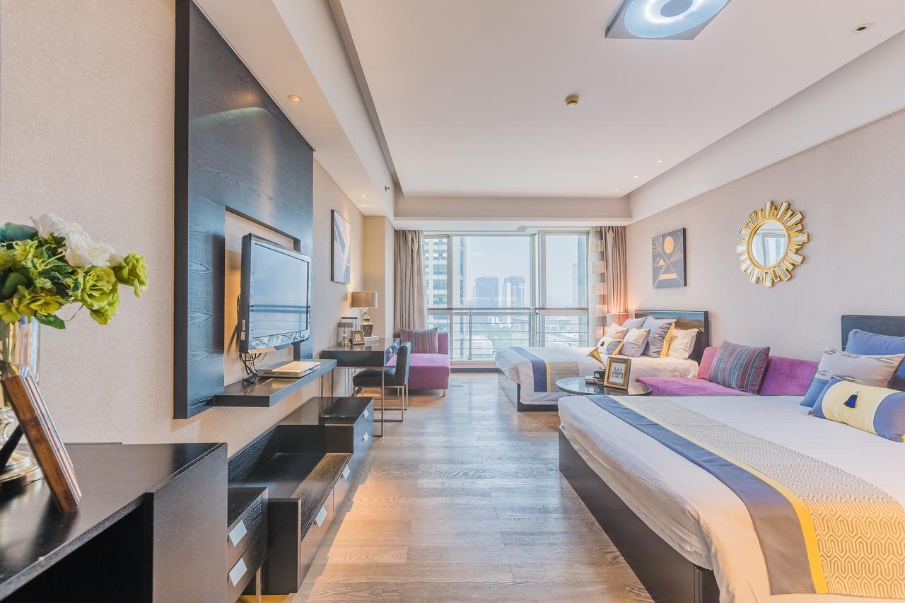 Binjiang Starlight Public Pavilion Hotel Apartment Hangzhou Exterior foto
