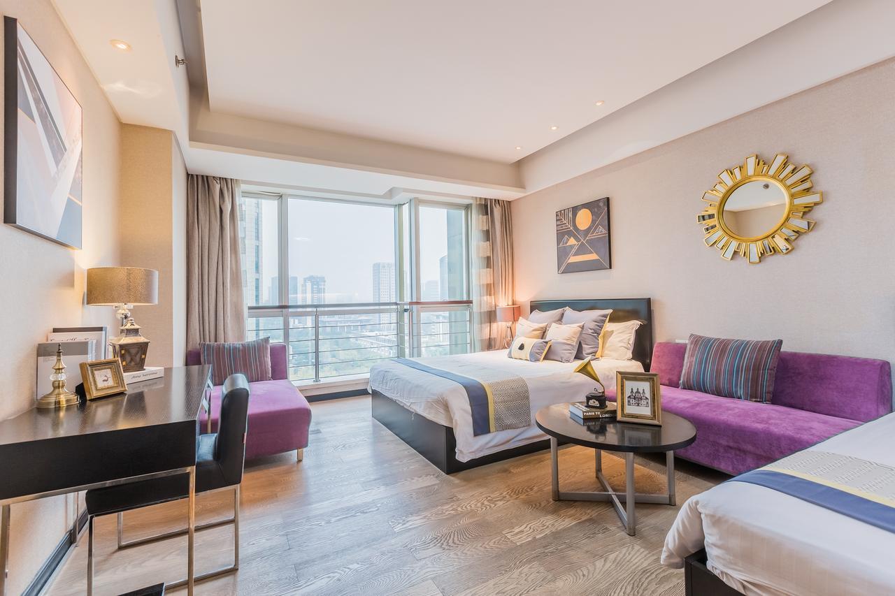 Binjiang Starlight Public Pavilion Hotel Apartment Hangzhou Exterior foto