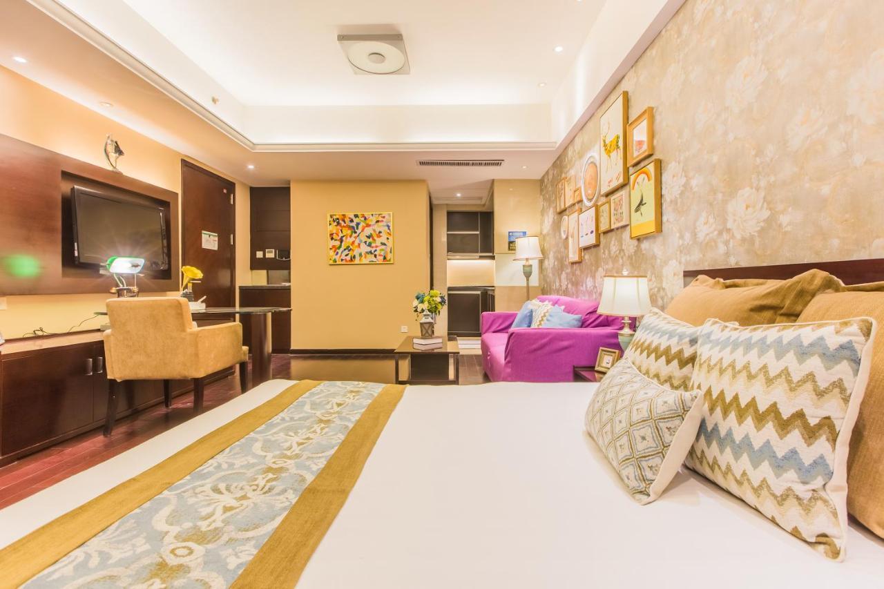 Binjiang Starlight Public Pavilion Hotel Apartment Hangzhou Exterior foto