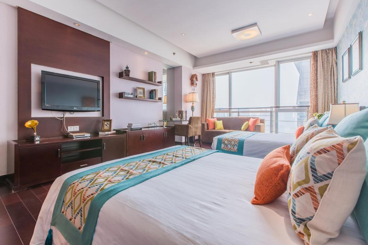 Binjiang Starlight Public Pavilion Hotel Apartment Hangzhou Exterior foto